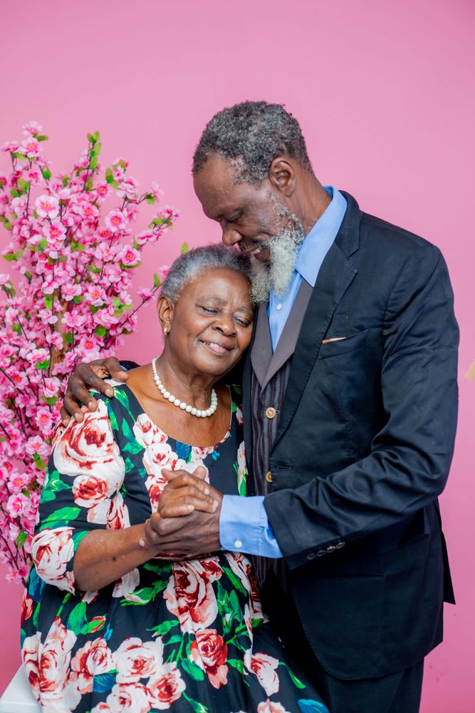 Retired couple enjoying their golden years